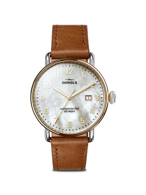 Canfield 38mm watch by SHINOLA