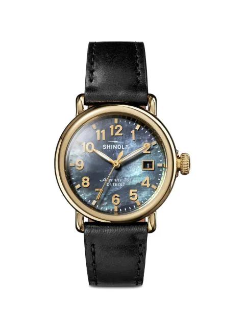 Runwell 36mm watch by SHINOLA