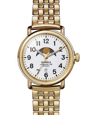 Runwell Moon Phase Watch by SHINOLA