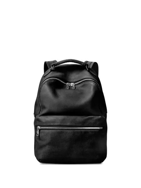 Runwell grained backpack by SHINOLA