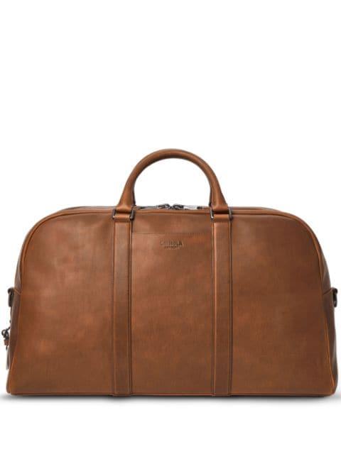 Runwell leather duffle bag by SHINOLA