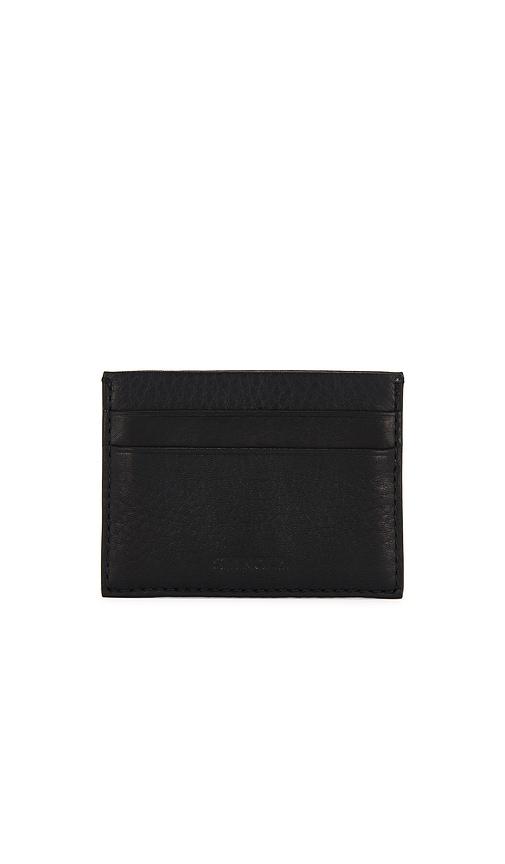 Shinola 5 Pocket Card Case in Black by SHINOLA