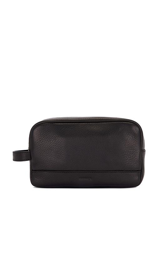 Shinola Zip Travel Kit in Black by SHINOLA