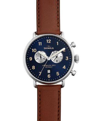 The Canfield Chronograph Watch by SHINOLA