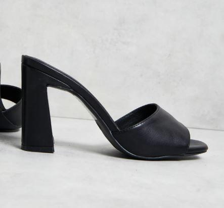 Block Heeled Sandals by SHNOO