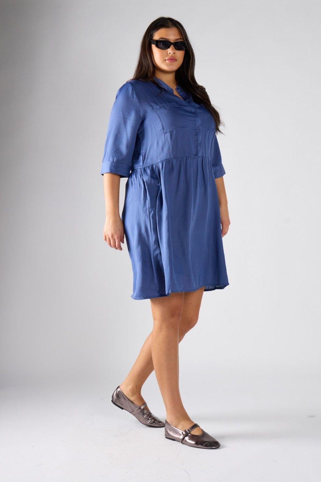 Midi Smock Dress by SHNOO