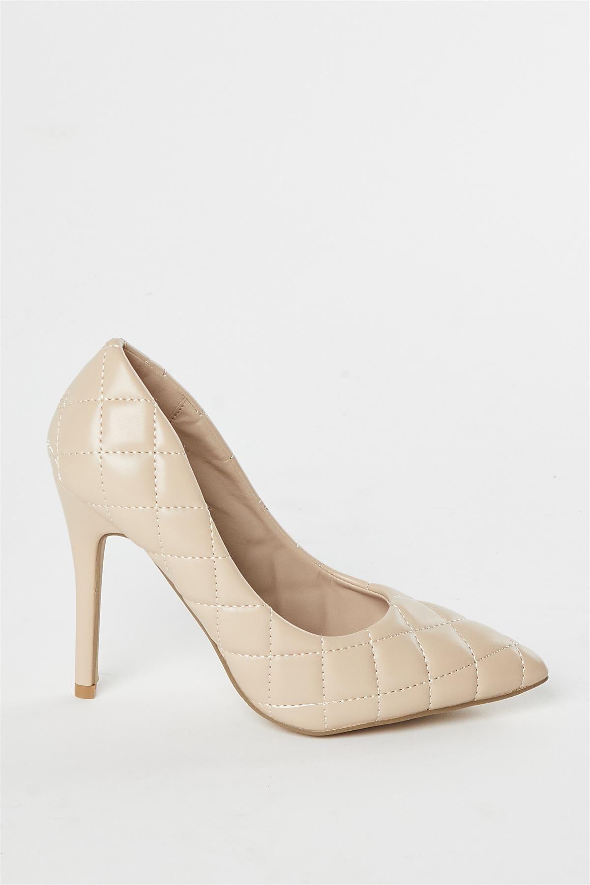 Stiletto Heel Pointed Court Shoes by SHNOO