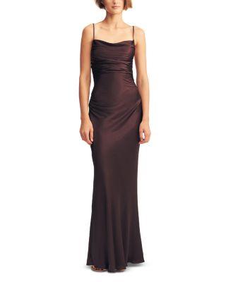 La Lune Lace Up Back Maxi Dress by SHONA JOY