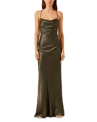 La Lune Lace Up Back Maxi Dress by SHONA JOY