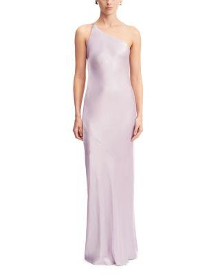 La Lune One Shoulder Cowl Back Gown by SHONA JOY