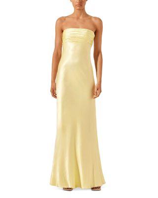 La Lune Strapless Maxi Dress by SHONA JOY