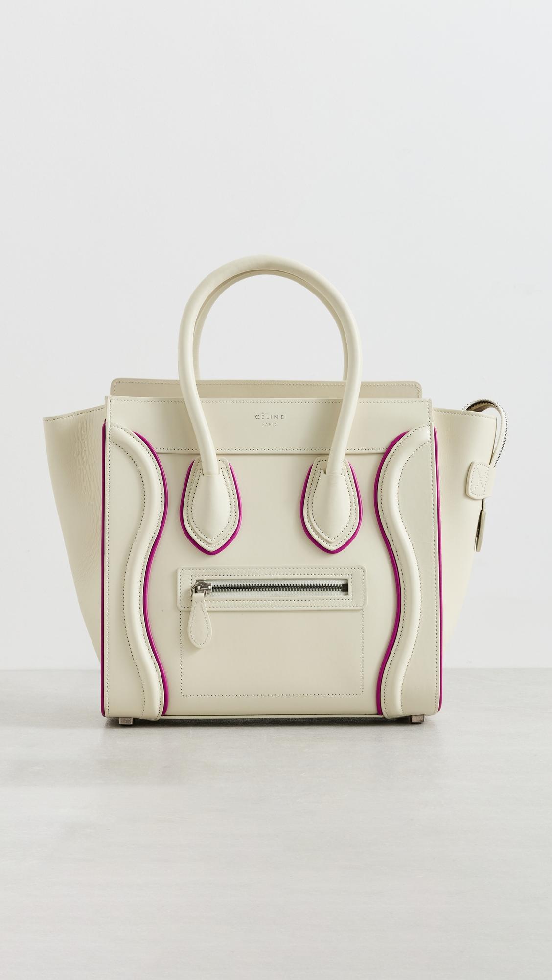 Celine Micro Luggage Tote, Calf Leather by SHOPBOP ARCHIVE