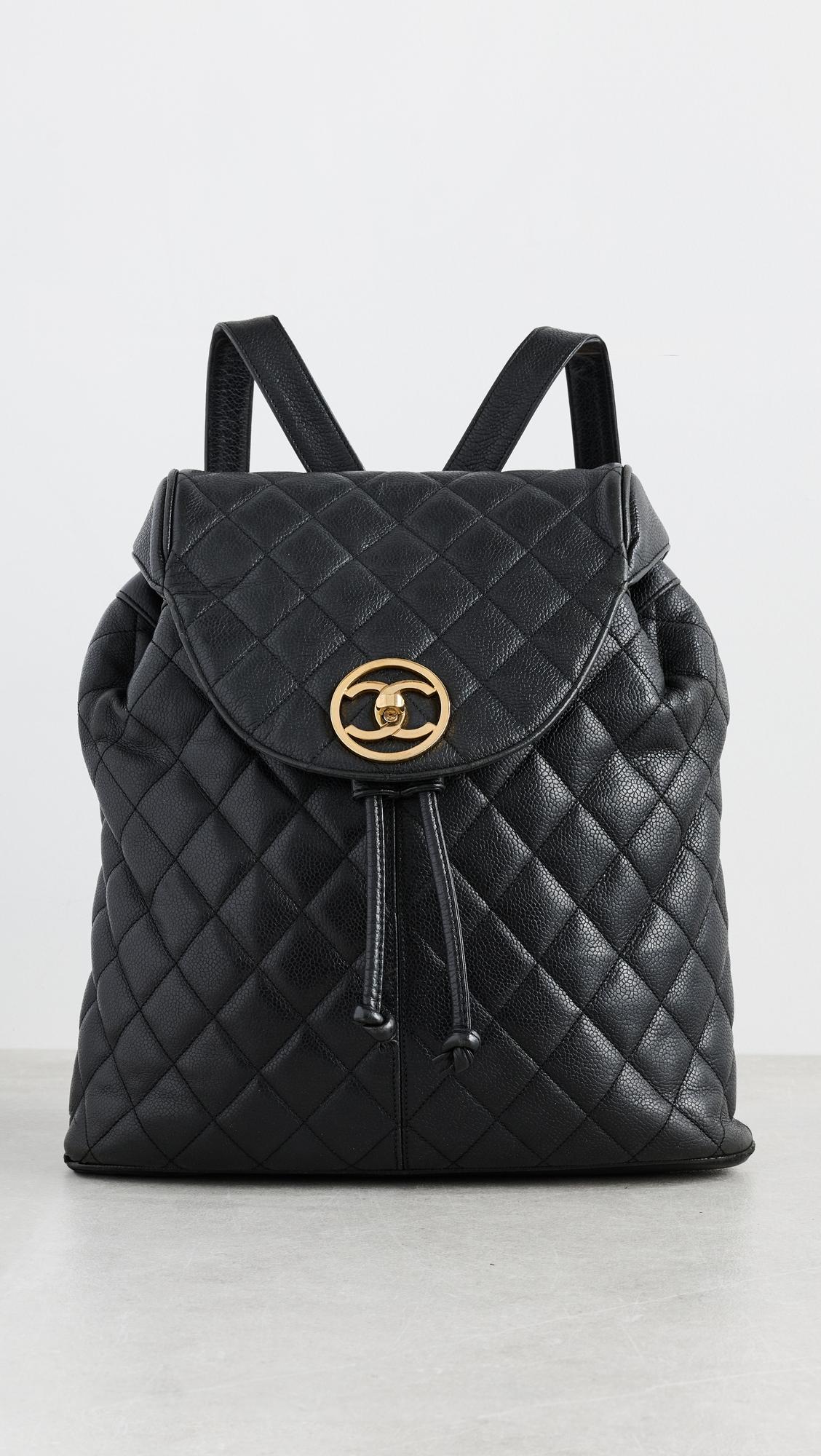 Chanel Caviar Drawstring Bag Backpack by SHOPBOP ARCHIVE