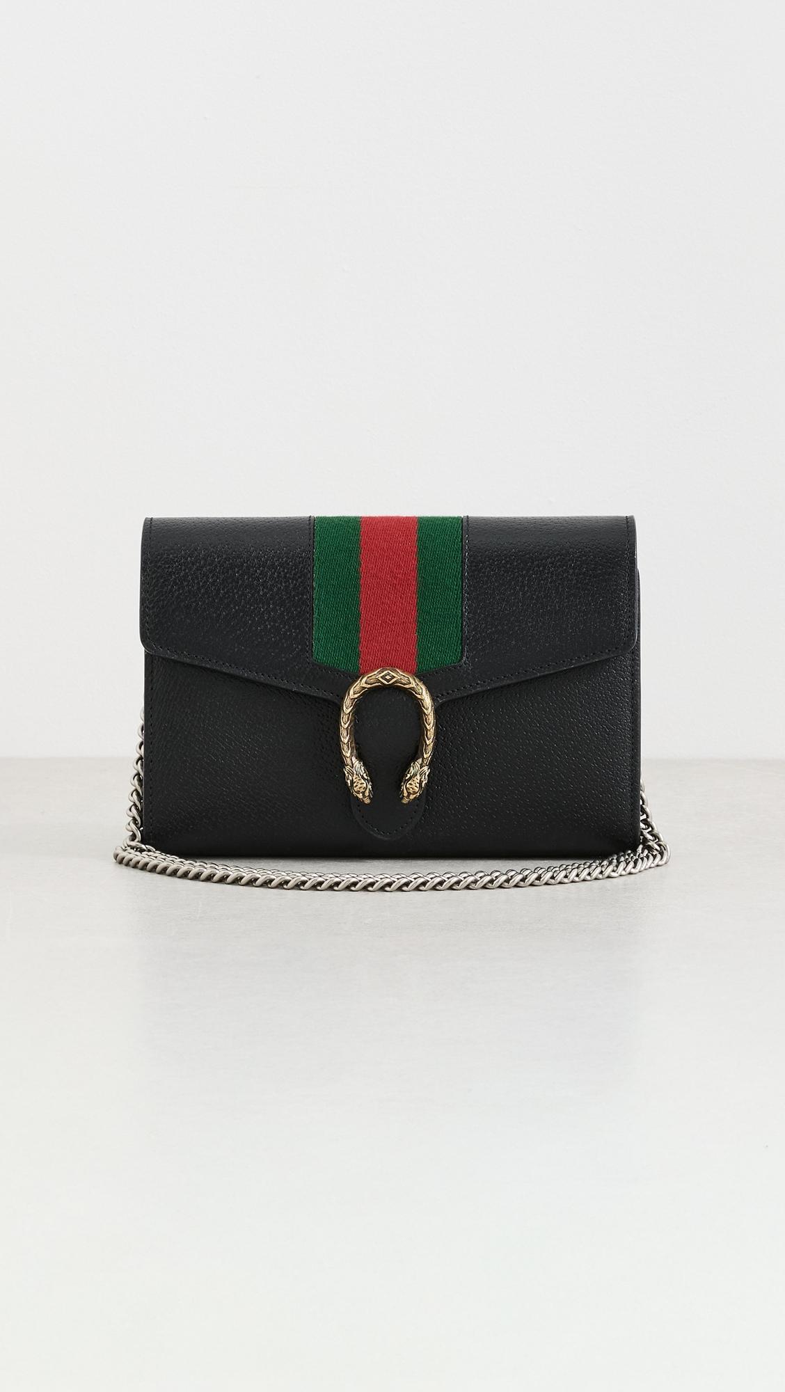 Gucci Dionysus Wallet On Chain, Grained by SHOPBOP ARCHIVE