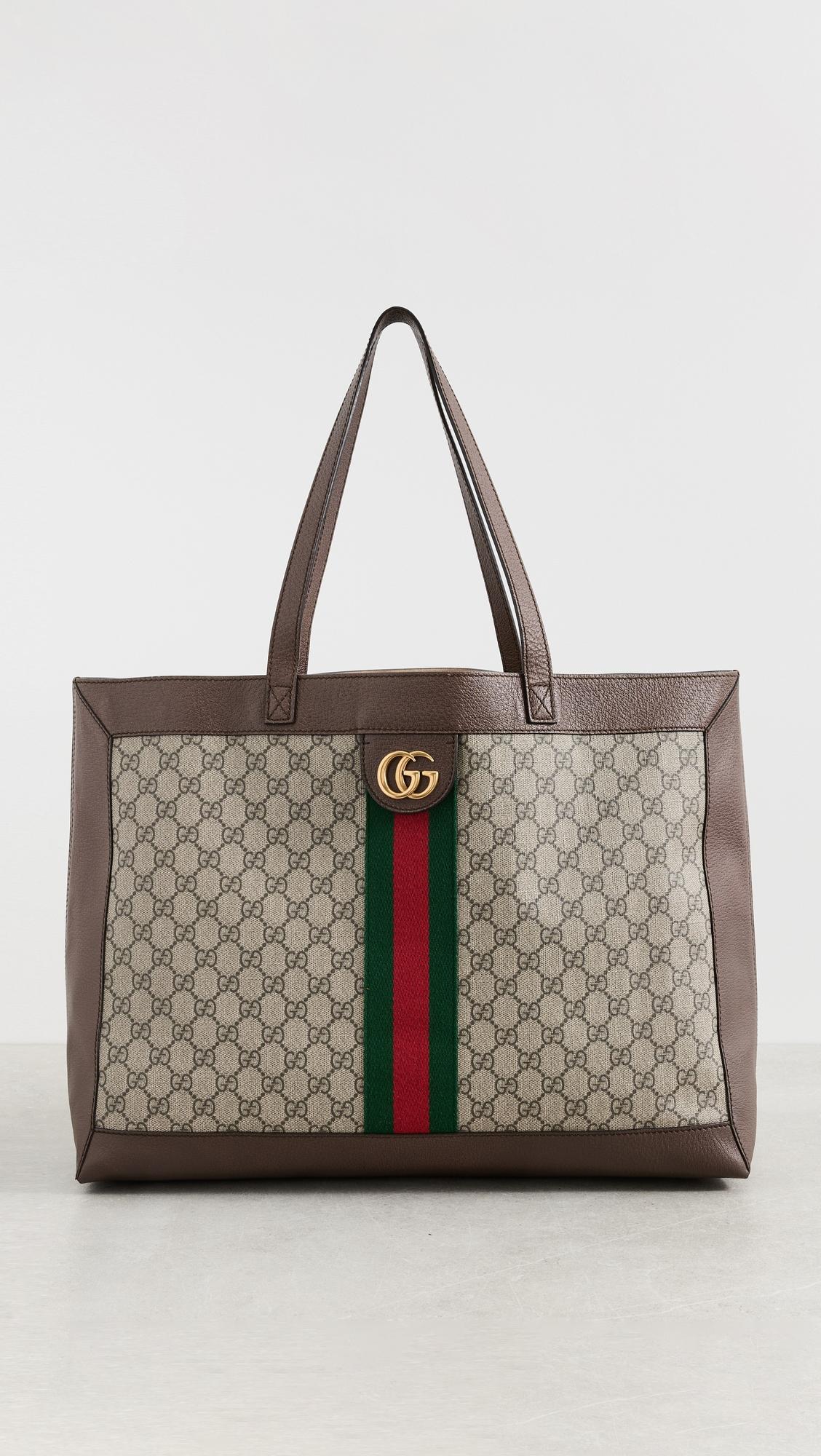 Gucci Large Web Ophidia Tote, GG Supreme by SHOPBOP ARCHIVE