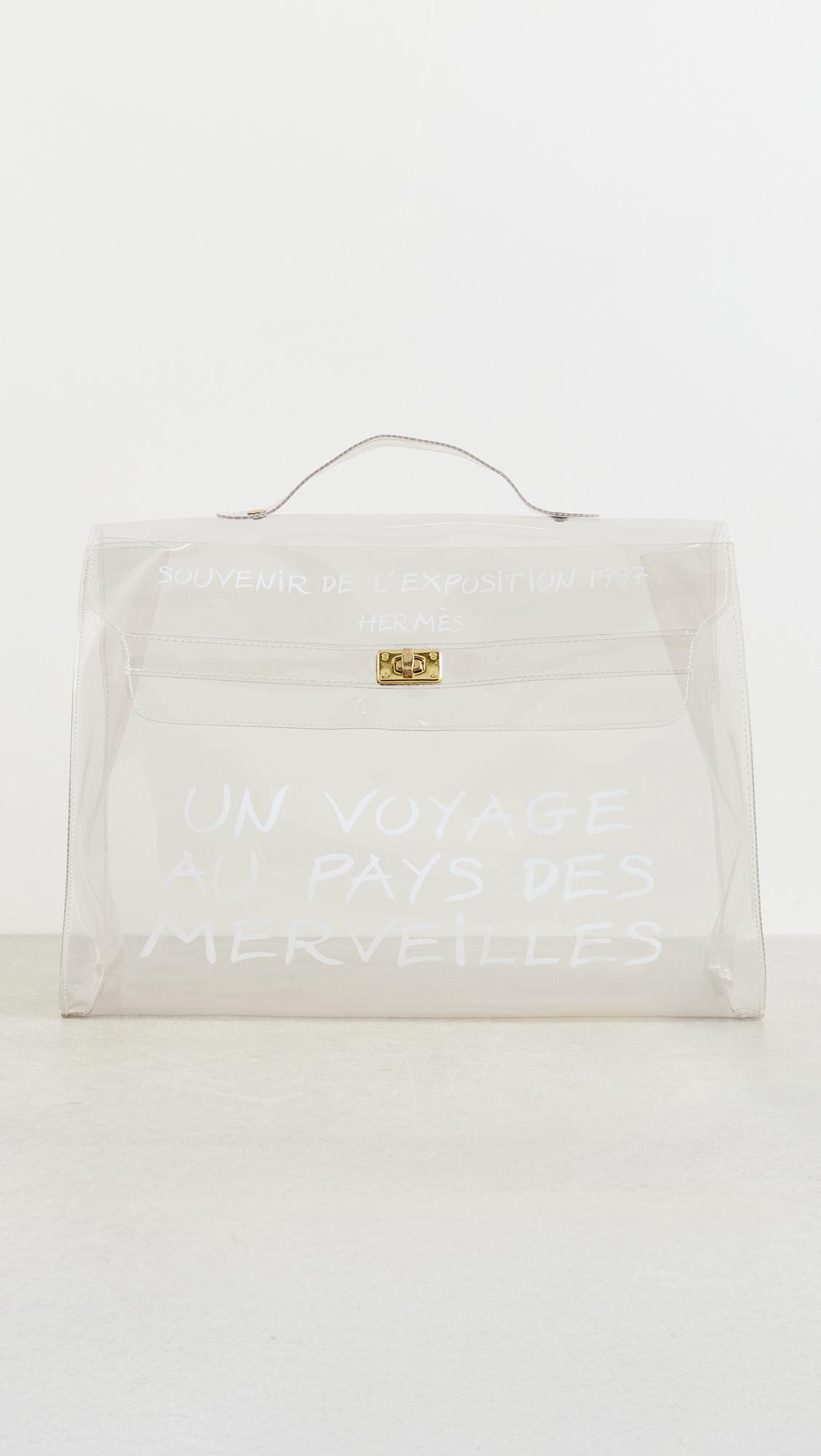 Hermes Clear Handbag by SHOPBOP ARCHIVE