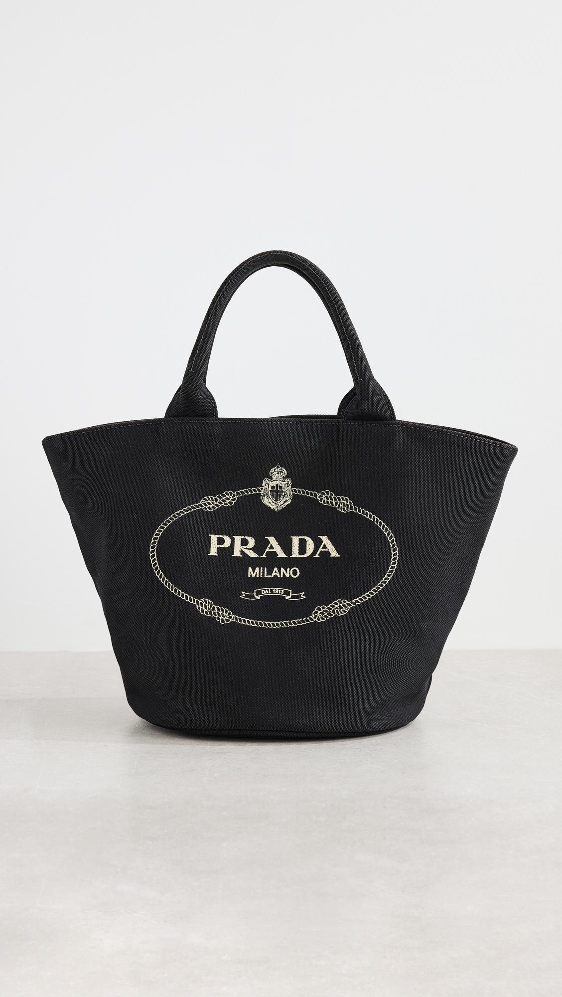 Prada 2-Way Tote Bag, Canapa Canvas by SHOPBOP ARCHIVE