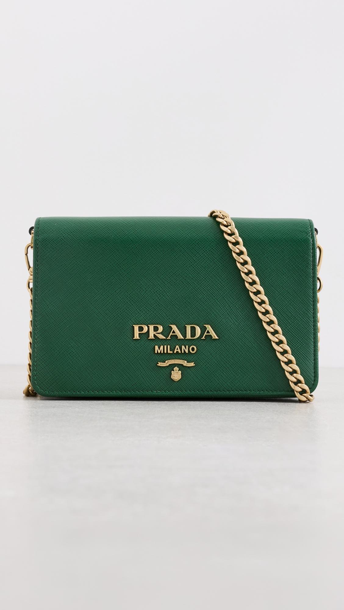 Prada Saffiano Mini Shoulder Bag by SHOPBOP ARCHIVE
