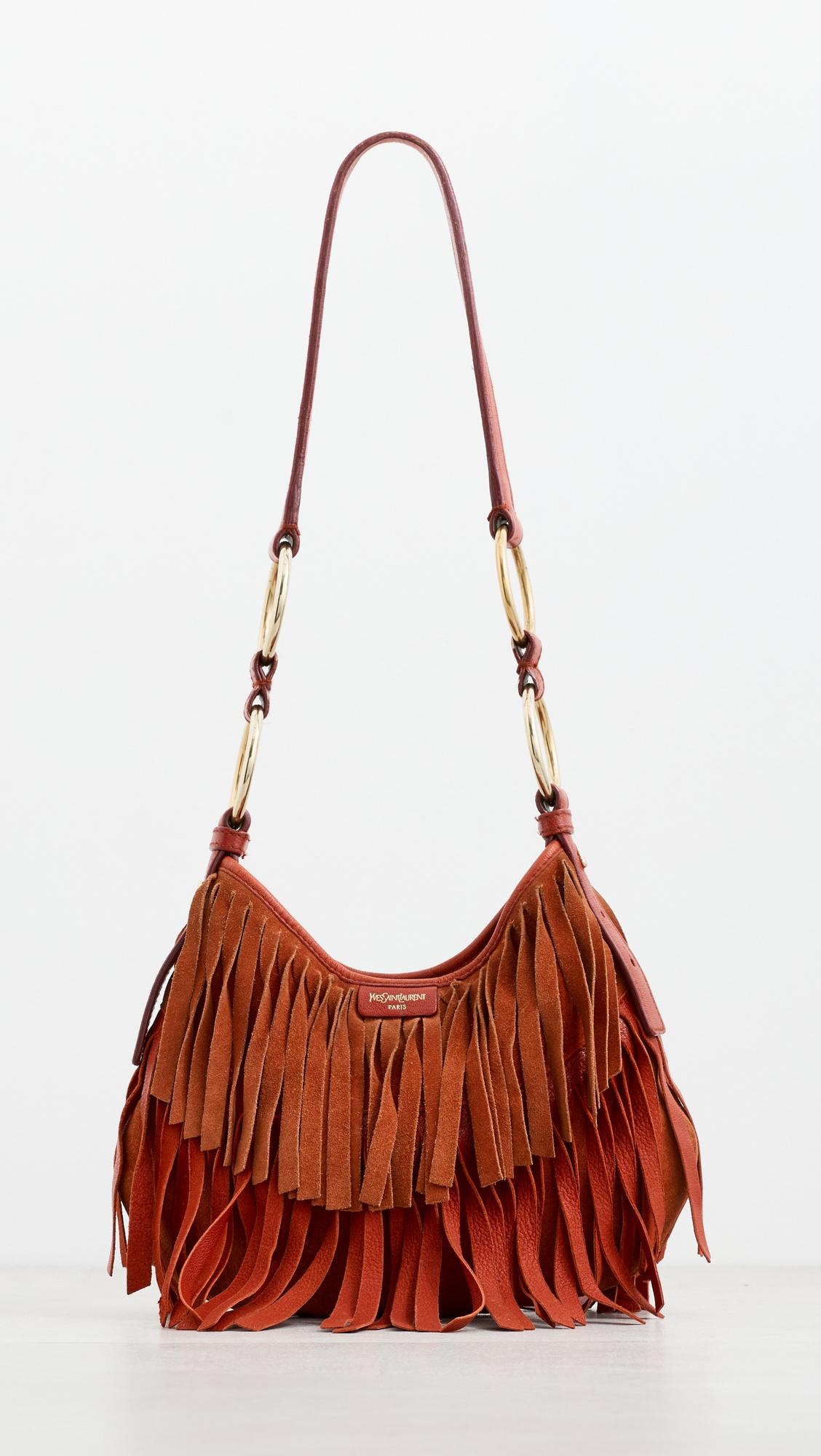 Yves Saint Laurent Handbag, Suede by SHOPBOP ARCHIVE