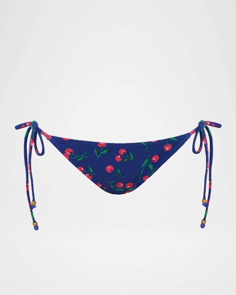 Cherry String Bikini Bottoms by SHOSHANNA