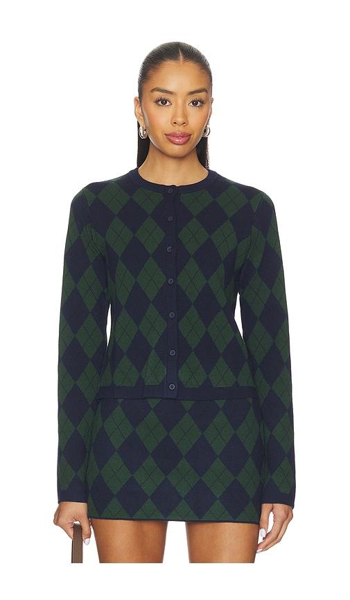 Show Me Your Mumu Cher Cardigan in Green by SHOW ME YOUR MUMU