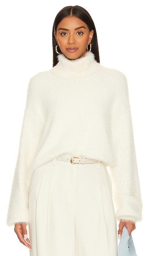Show Me Your Mumu Chester Sweater in White by SHOW ME YOUR MUMU