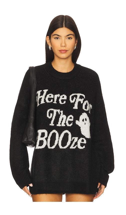 Show Me Your Mumu Classic Crewneck Sweater in Black by SHOW ME YOUR MUMU