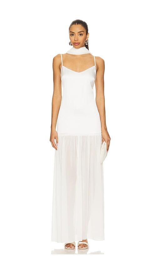 Show Me Your Mumu Dalia Maxi Dress in White by SHOW ME YOUR MUMU