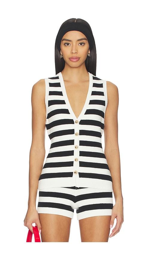 Show Me Your Mumu Kirby Top in Black,White by SHOW ME YOUR MUMU