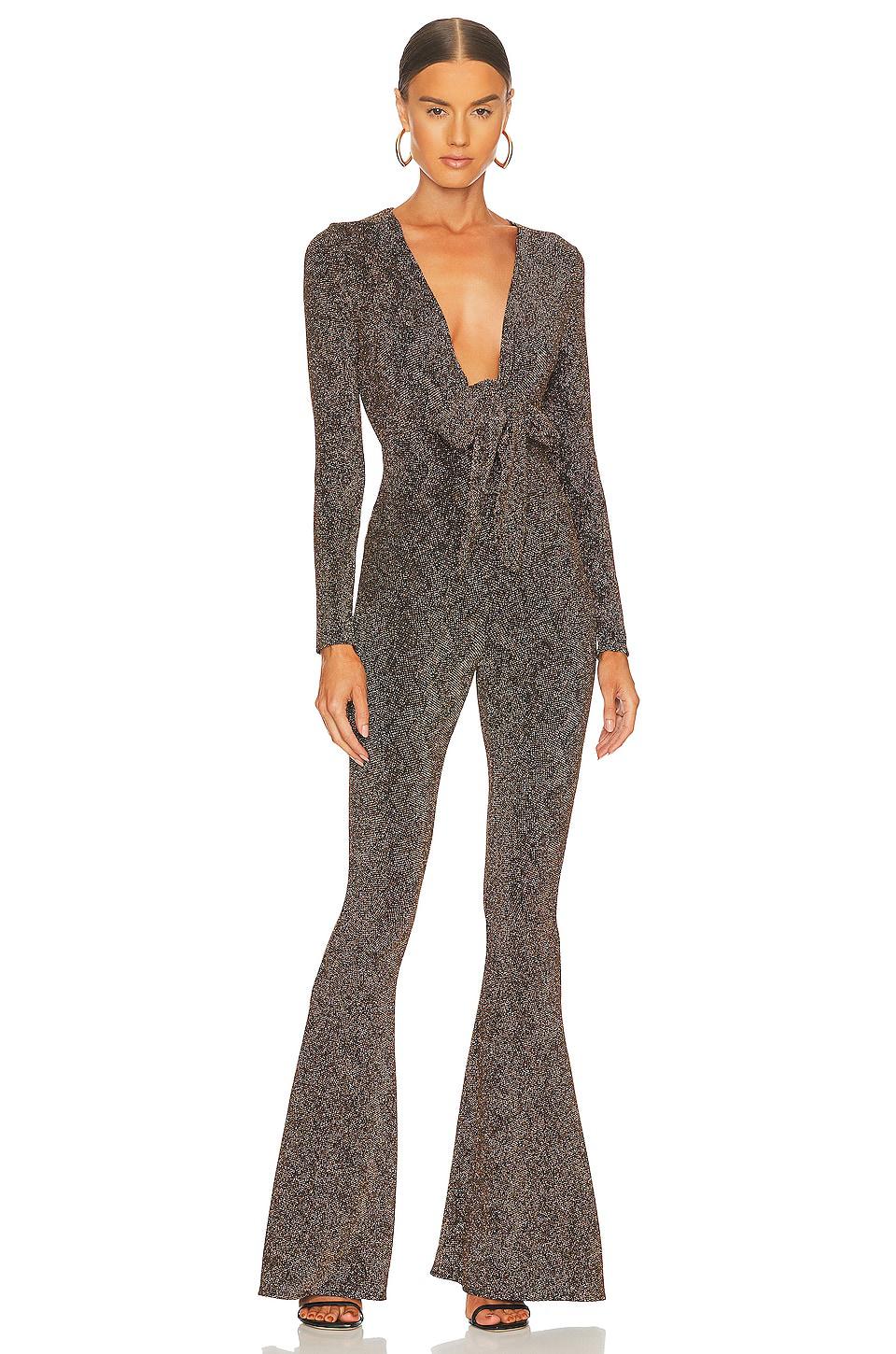 Show Me Your Mumu Martina Jumpsuit in Brown by SHOW ME YOUR MUMU