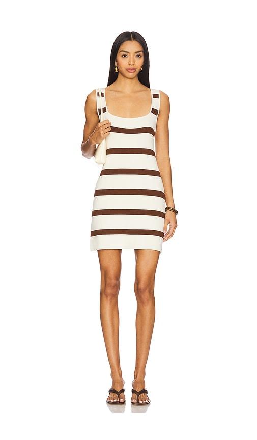 Show Me Your Mumu Mellow Mini Dress in Brown by SHOW ME YOUR MUMU