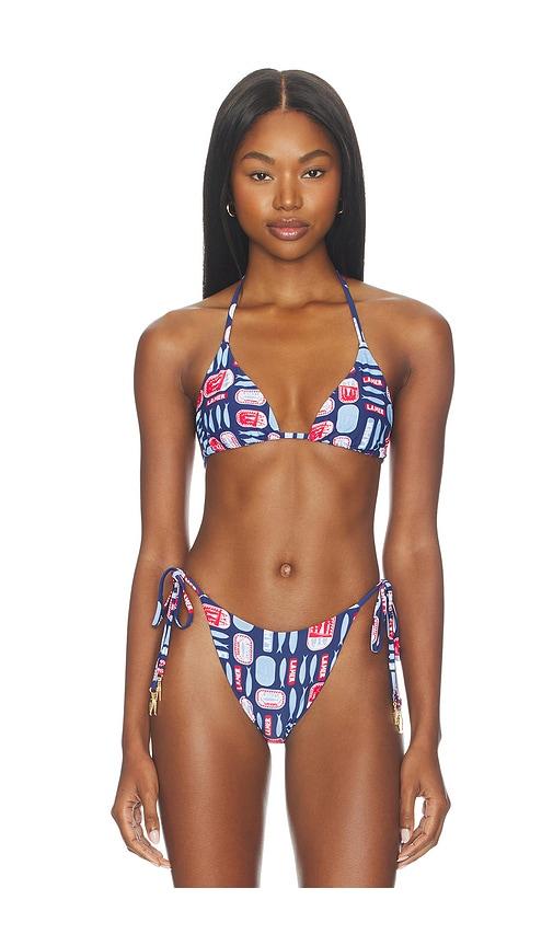 Show Me Your Mumu Montego Top in Blue by SHOW ME YOUR MUMU
