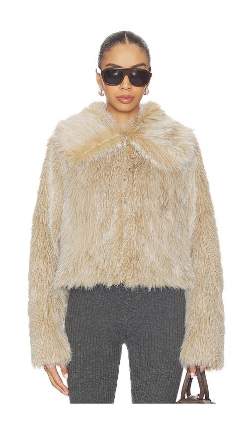 Show Me Your Mumu Park City Jacket in Brown by SHOW ME YOUR MUMU