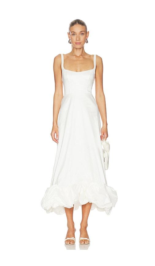 Show Me Your Mumu Rebecca Dress in White by SHOW ME YOUR MUMU