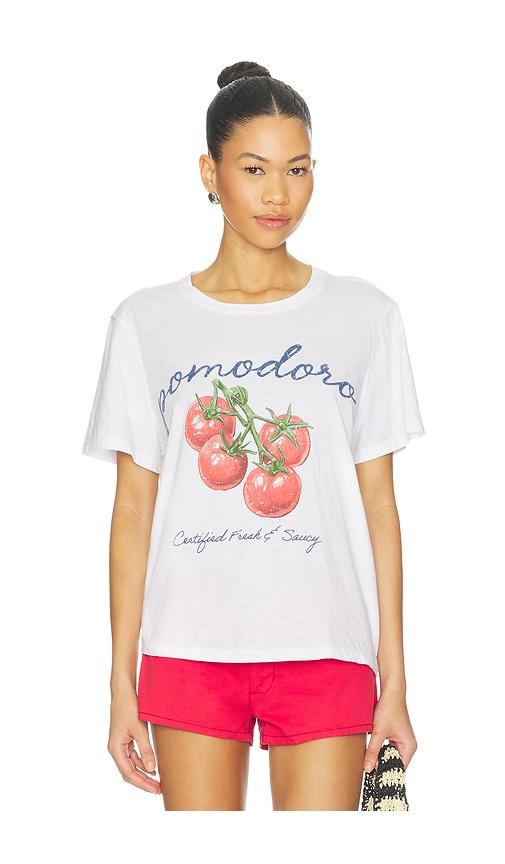 Show Me Your Mumu Travis Tee in White by SHOW ME YOUR MUMU