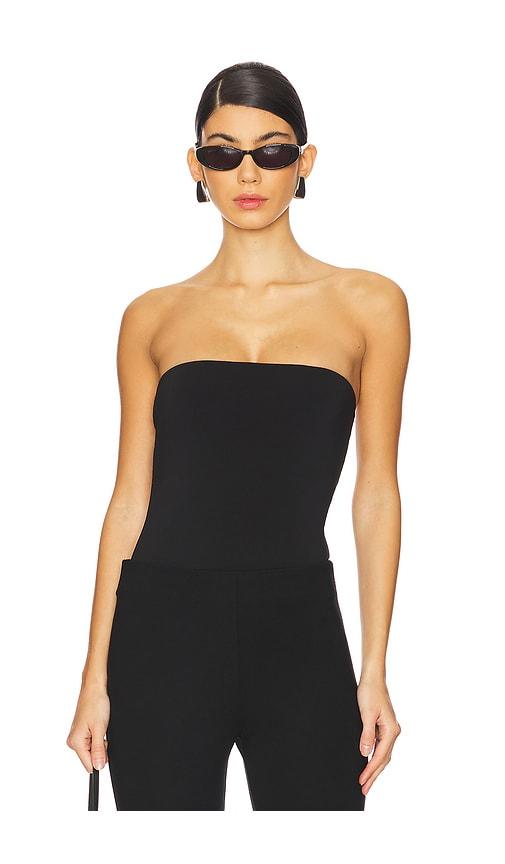 Show Me Your Mumu Tube Bodysuit in Black by SHOW ME YOUR MUMU