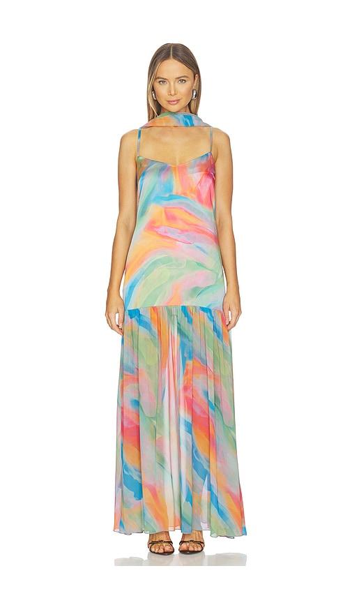 Show Me Your Mumu x REVOLVE Dahlia Maxi Dress in Blue,Pink by SHOW ME YOUR MUMU