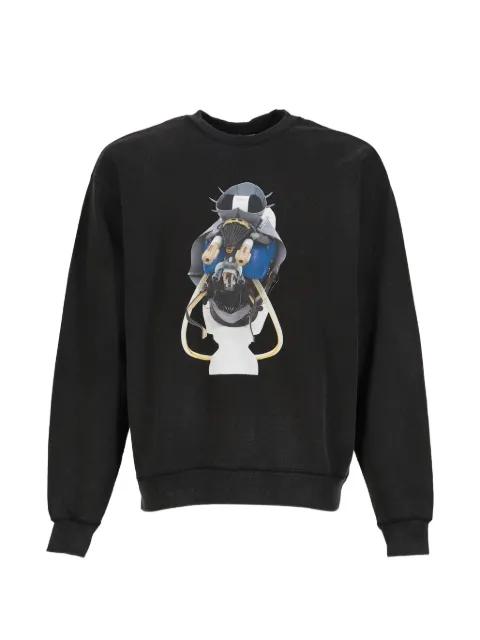 Toby graphic-print sweatshirt by SHT
