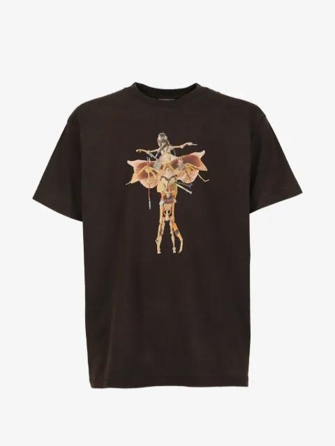 World of the Sandstorm graphic-print cotton T-shirt by SHT