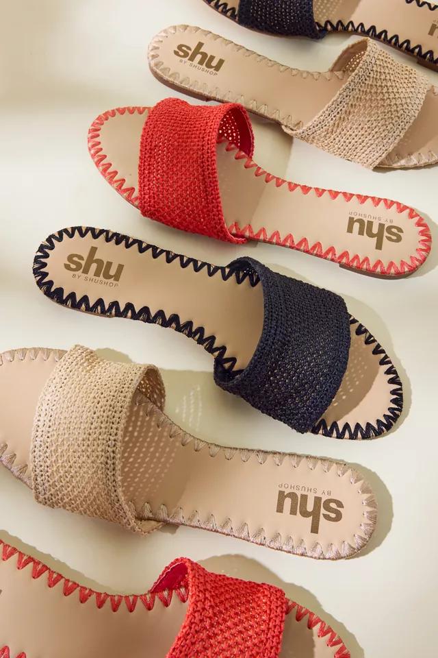 ShuShop Dixie Slide Sandals by SHU SHOP