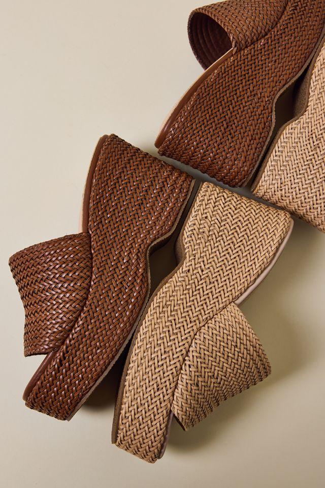 ShuShop Josie Woven Wedge Sandals by SHU SHOP