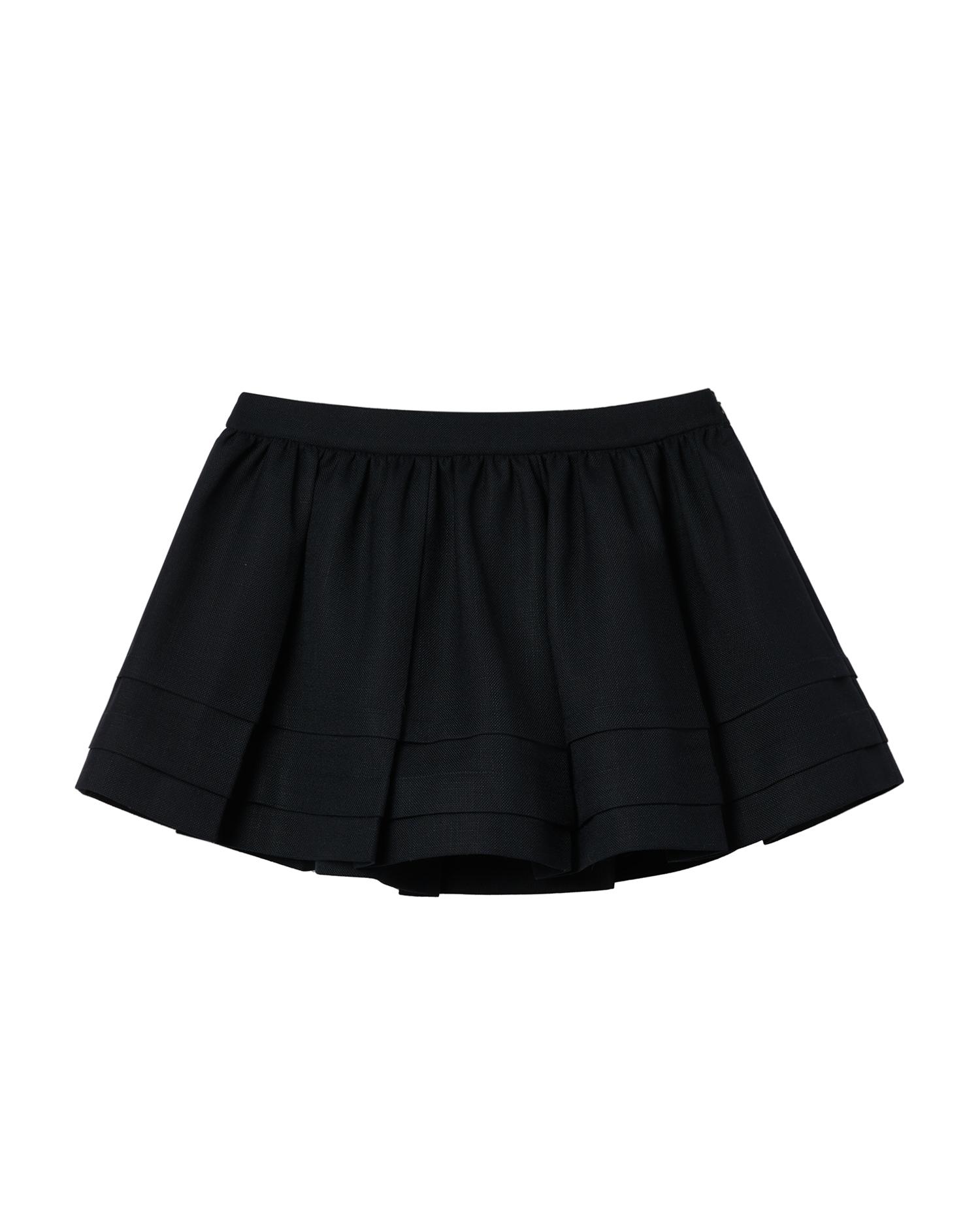 Pleated mini skirt by SHUSHU/TONG