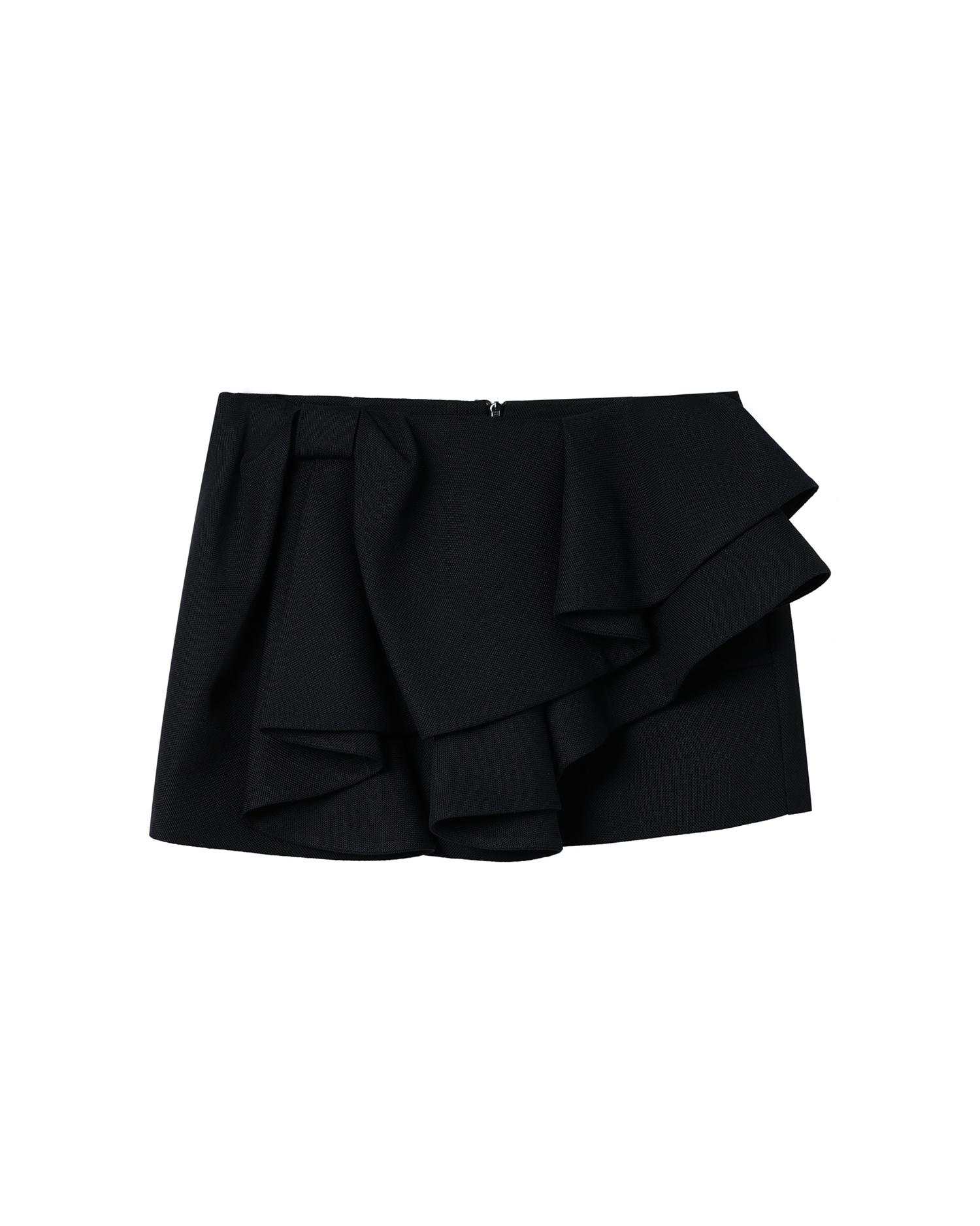 Ruffled mini skirts by SHUSHU/TONG