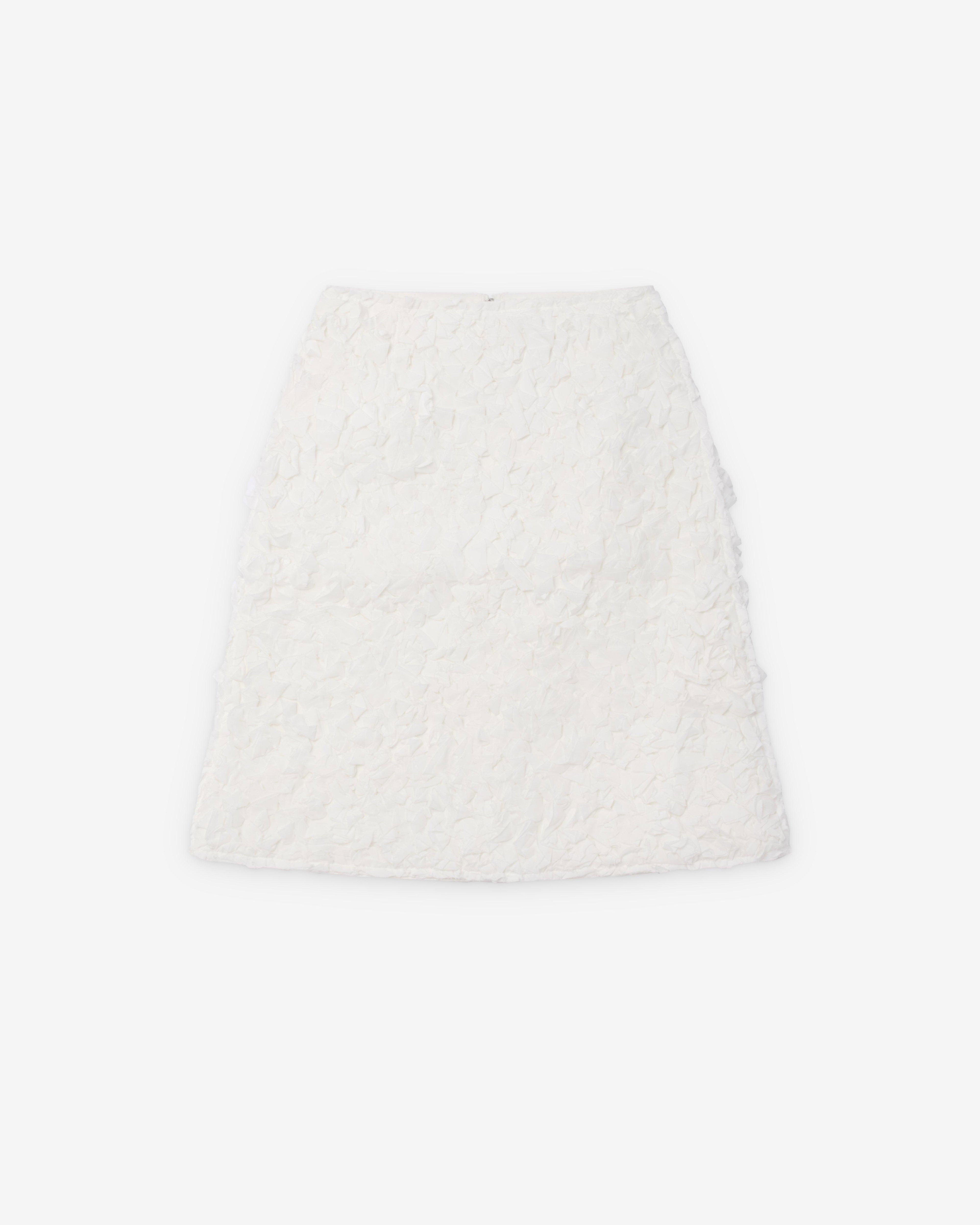 SHUSHU/TONG - Women's A-Line Skirt - (White) by SHUSHU/TONG