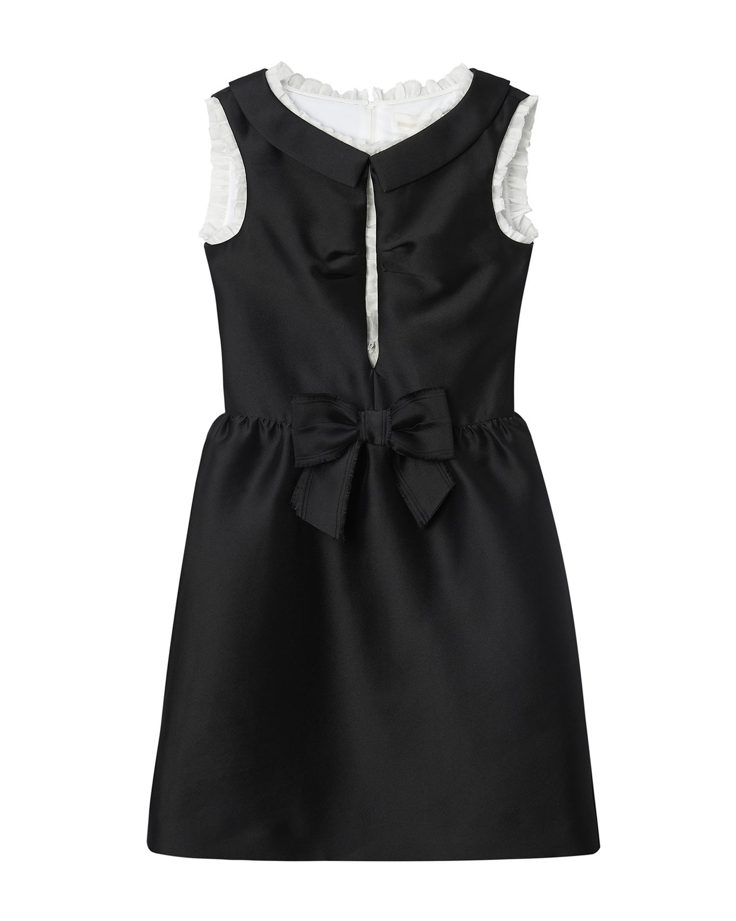 Tonal bow dress by SHUSHU/TONG