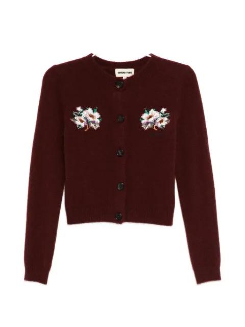 bead-embellished cardigan by SHUSHU/TONG