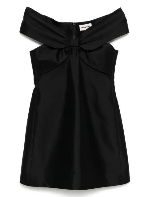 bow mini dress by SHUSHU/TONG