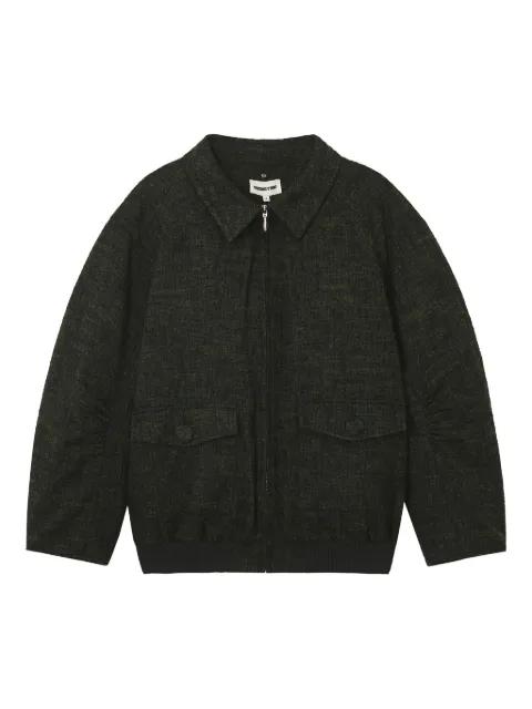 button pocket jacket by SHUSHU/TONG