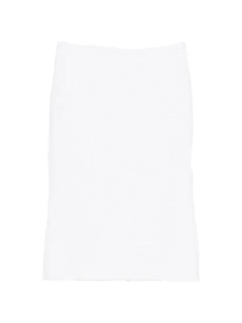 crinkled-effect skirt by SHUSHU/TONG