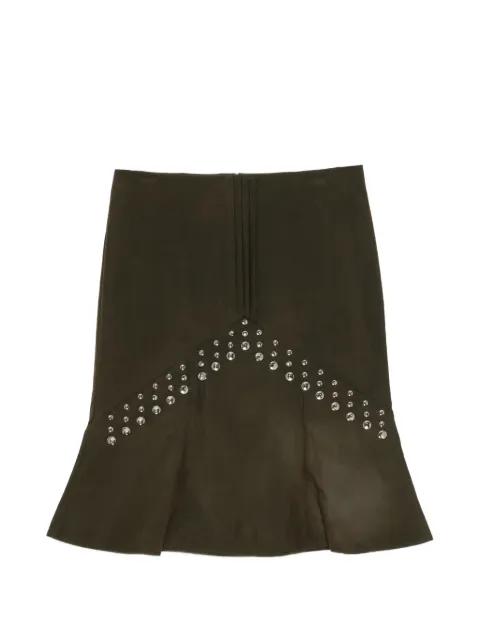 flared midi skirt by SHUSHU/TONG